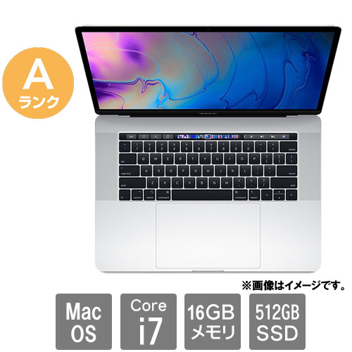 Apple ★中古パソコン・Aランク★C02YJ11DJGH7 [MacBook Pro 15.1(Core i7 16GB SSD512GB 15.4 MacOS)]