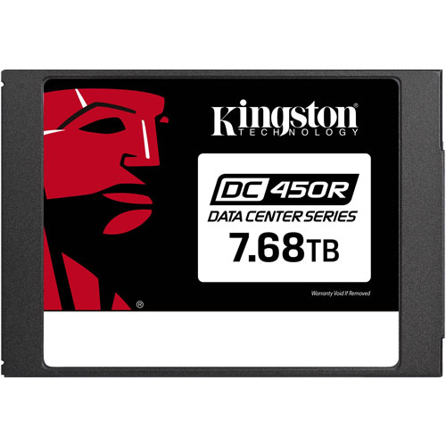 キングストン SEDC450R/7680G [7.68TB DC450R 読取中心型 SSD (2.5インチ 7mm / SATA 6G / 3D TLC / 5063TBW / 5年保証)]