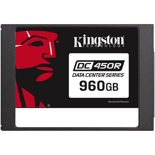 キングストン SEDC450R/960G [960GB DC450R 読取中心型 SSD (2.5インチ 7mm / SATA 6G / 3D TLC / 582TBW / 5年保証)]