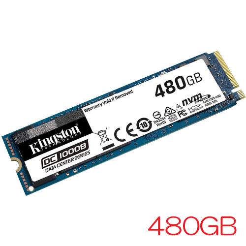 SEDC1000BM8/480G [480GB DC1000B SSD (M.2 (2280) / PCIe NVMe Gen3 x4 / 3D TLC / 475TBW / 5年保証)]