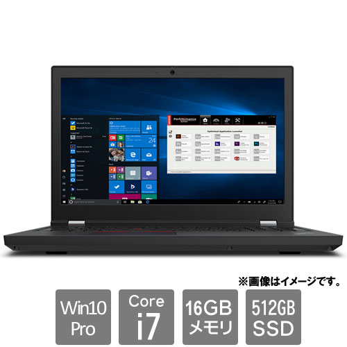レノボ・ジャパン Mobile Workstation P 20YR002UJP [ThinkPad P15 (Core i7 16GB SSD512GB 15.6FHD Win10Pro64)]
