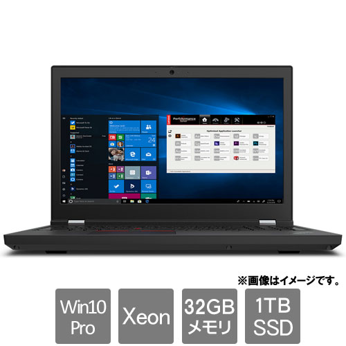 レノボ・ジャパン Mobile Workstation P 20YR002VJP [ThinkPad P15 (Xeon W-11855M 32GB SSD1TB 15.6UHD Win10Pro64WS)]