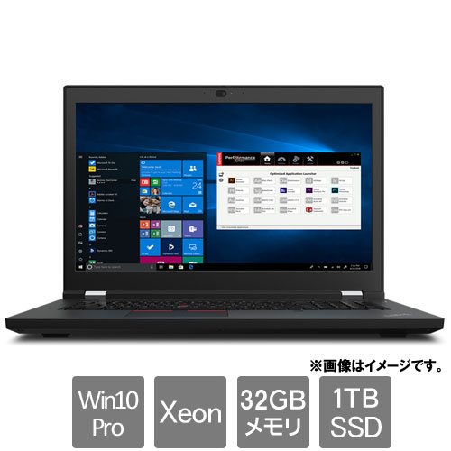 レノボ・ジャパン Mobile Workstation P 20YV002HJP [ThinkPad P17 (Xeon W-11855M 32GB SSD1TB 17.3UHD Win10Pro64WS)]