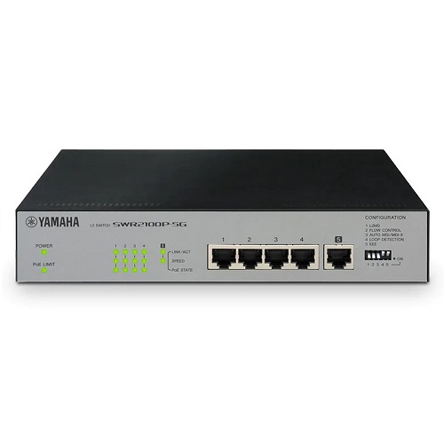 e-TREND｜ヤマハ SWR SWR2100P-5G [シンプルL2 PoEスイッチ]