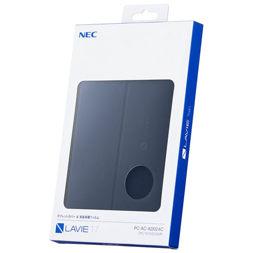 NEC LAVIEタブレットオプション PC-AC-AD024C [LAVIE T7 フォリオケース&保護フィルム]