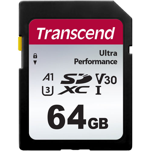 トランセンド TS64GSDC340S [64GB SDXC 340S UHS-I U3、V30、A1 対応]