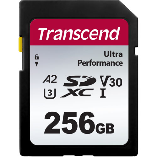 トランセンド TS256GSDC340S [256GB SDXC 340S UHS-I U3、V30、A2 対応]