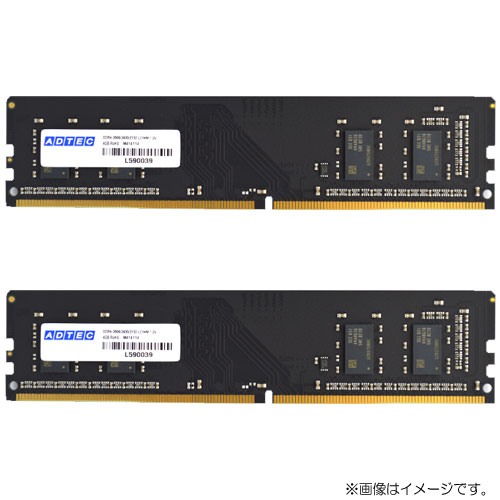 ADS3200D-16GW [16GB×2枚組 DDR4-3200 (PC4-25600) Unbuffered DIMM 288pin]
