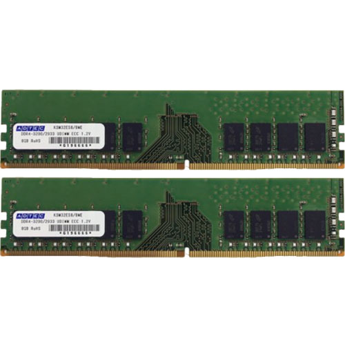 ADS2666D-X4GW [4GB×2枚組 DDR4-2666 (PC4-21300) Unbuffered DIMM 288pin]