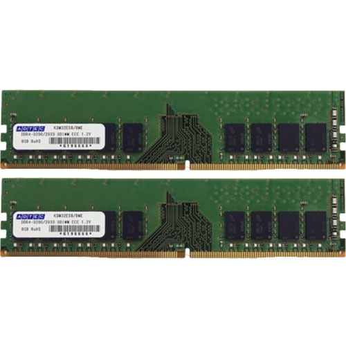 アドテック ADS2666D-X4GW [4GB×2枚組 DDR4-2666 (PC4-21300) Unbuffered DIMM 288pin]