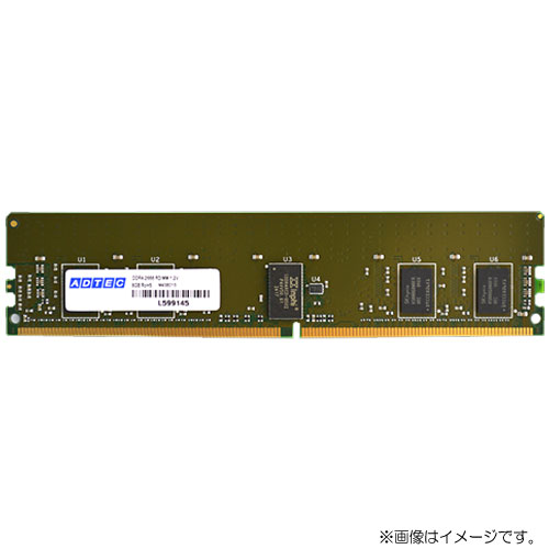 アドテック ADS2666D-R8GS [8GB DDR4-2666 (PC4-21300) ECC Registered DIMM 1Rank 288pin]