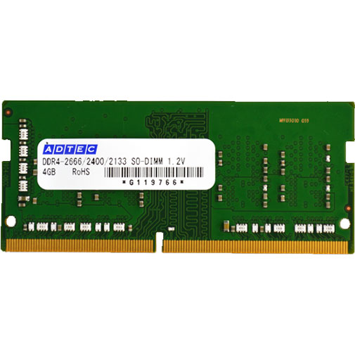 e-TREND｜アドテック ADS2400N-X4G [4GB DDR4-2400 (PC4-19200) SO