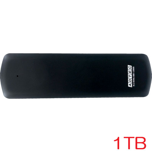 アドテック AD-EXDPGC-1TB [1TB 外付けSSD USB3.2 Gen2 Type-C to Type-C 3D TLC PCIe Gen3 x4 NVMe]