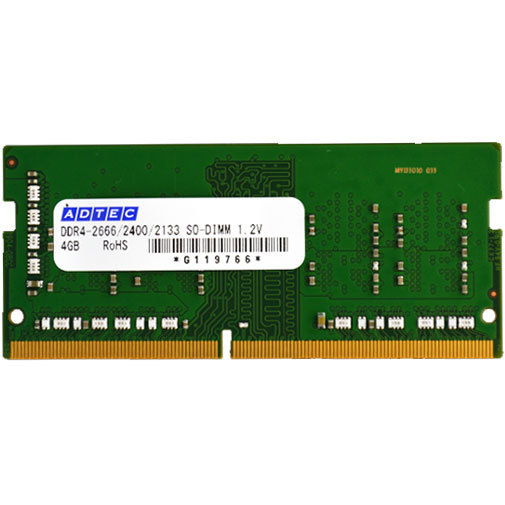 アドテック ADS2666N-H8G [8GB DDR4-2666 (PC4-21300) SO-DIMM 260pin]