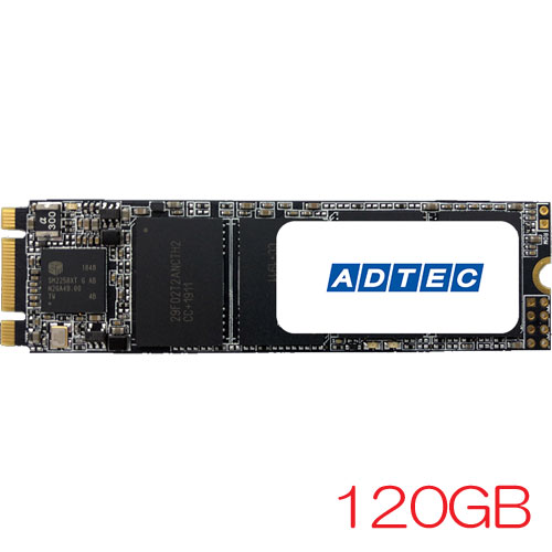 AD-M2DS80-120G [120GB M.2 (2280) SATA III 3D TLC 3年保証]