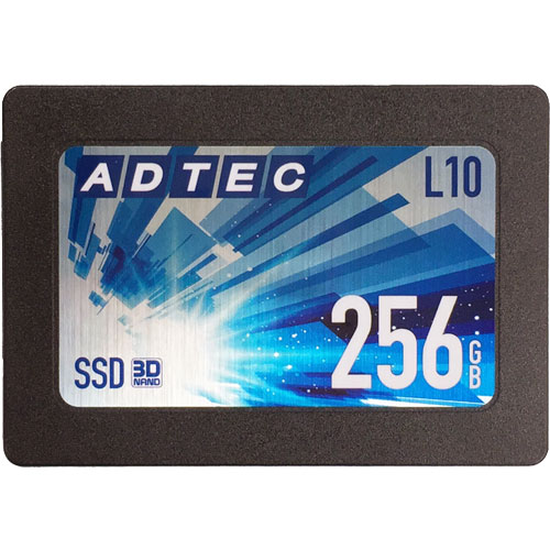 アドテック AD-L10D256G-25I [256GB SSD 2.5inch SATA III 3D TLC 3年保証]