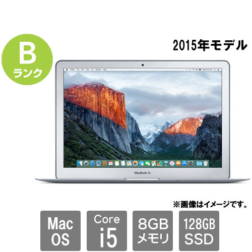 Apple ★中古パソコン・Bランク★C1MRPDMJH3QD [MacBook Air 7.2(Core i5 8GB SSD128GB 13.3 MacOS)]