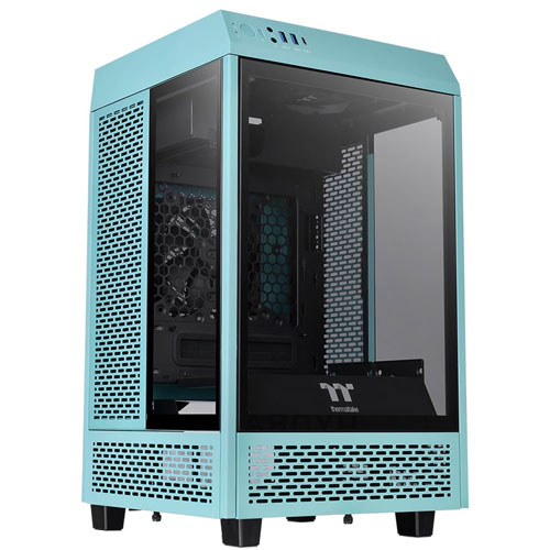 Thermaltake CA-1R3-00SBWN-00 [Mini-ITXミニタワーケース The Tower 100 Turquoise]