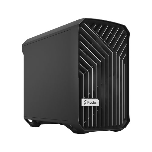 Fractal Design FD-C-TOR1N-04 [Mini-DTX ミニタワーケース Torrent Nano Black Solid]