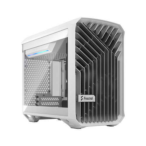 Fractal Design FD-C-TOR1N-03 [Mini-DTX ミニタワーケース Torrent Nano White TG Clear Tint]