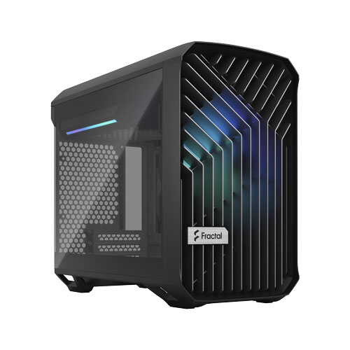 Fractal Design FD-C-TOR1N-02 [Mini-DTX ミニタワーケース Torrent Nano RGB Black TG Light Tint]