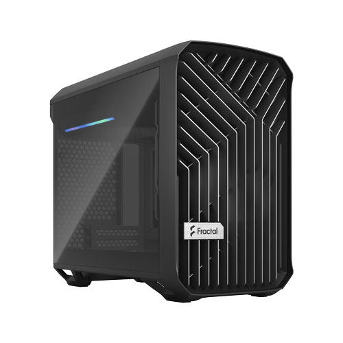 Fractal Design FD-C-TOR1N-01 [Mini-DTX ミニタワーケース Torrent Nano Black TG Dark Tint]