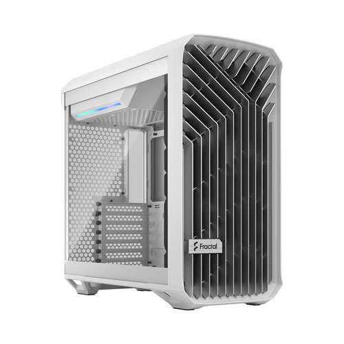 Fractal Design FD-C-TOR1C-03 [E-ATX ミドルタワーケース Torrent Compact White TG Clear Tint]