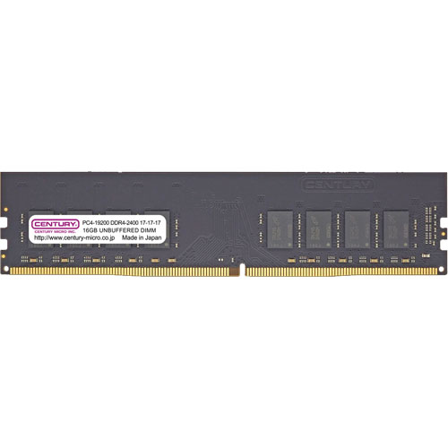 CB16G-D4U2400 [16GB DDR4-2400 (PC4-19200) Unbuffered DIMM 288pin Dual Rank]