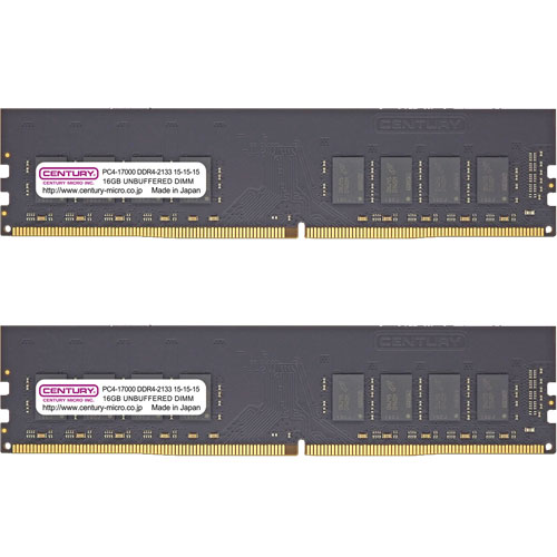 CB16GX2-D4U2133 [32GB kit (16GBx2) DDR4-2133 (PC4-17000) Unbuffered DIMM 288pin Dual Rank]