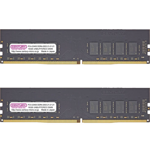 CB16GX2-D4U2933 [32GB kit (16GBx2) DDR4-2933 (PC4-23400) Unbuffered DIMM 288pin Dual Rank]