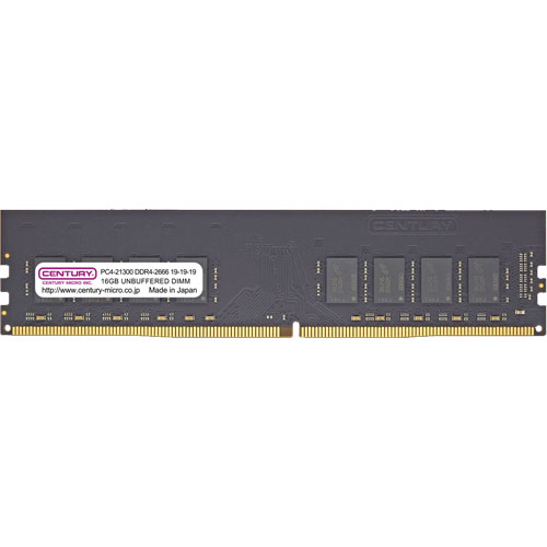 CB16G-D4U2666 [16GB DDR4-2666 (PC4-21300) Unbuffered DIMM 288pin Dual Rank]