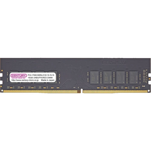 CB16G-D4U2133 [16GB DDR4-2133 (PC4-17000) Unbuffered DIMM 288pin Dual Rank]