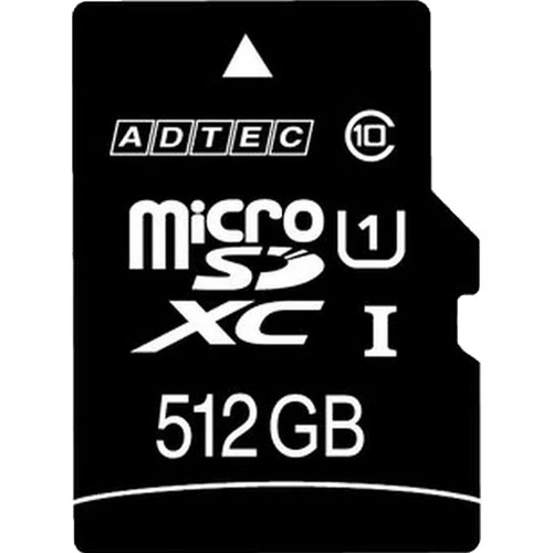 アドテック AD-MRXAM512G/U1 [512GB microSDXCカード UHS1 Speed Class1 Class10]