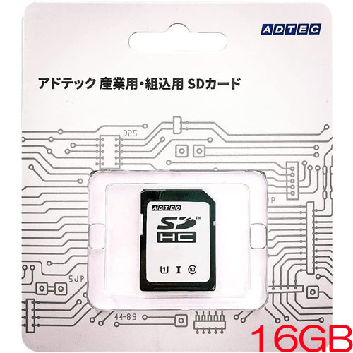 アドテック EHC16GPBWHBECDAZ [SDHC 16GB Class10 UHS-I U1 aMLC ブリスターパッケージ]