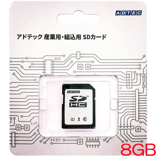 アドテック EHC08GPBWHBECDAZ [SDHC 8GB Class10 UHS-I U1 aMLC ブリスターパッケージ]