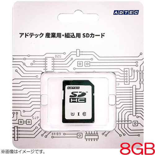 アドテック EHC08GMBWGBECDZ [SDHC 8GB Class10 UHS-I U1 MLC ブリスターパッケージ]