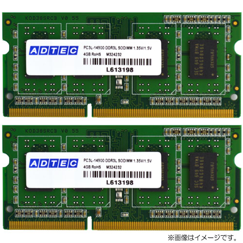 【新古品】メモリ8G×2枚　PC3-14900R (DDR3 1866MHz)