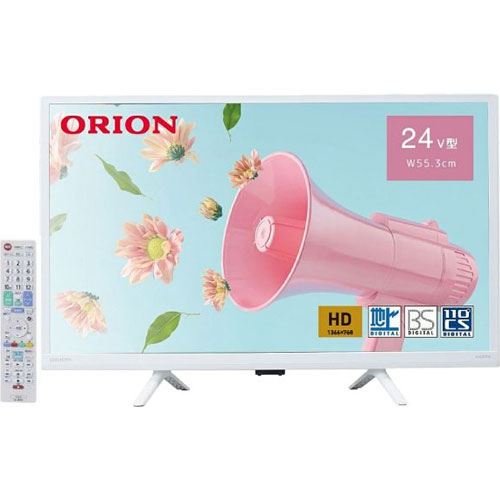 未使用品　ORION24型液晶テレビ　OL24WD30W
