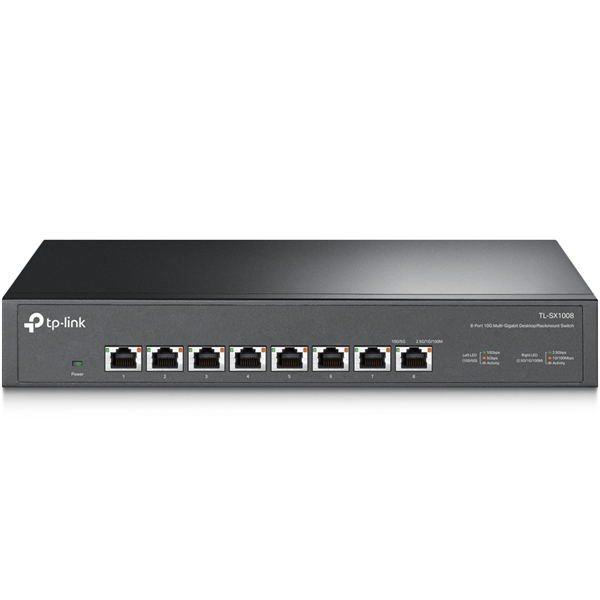 TP-LINK TL-SX1008(UN) [8ポート 10G デスクトップ/ラックマウント スイッチ]