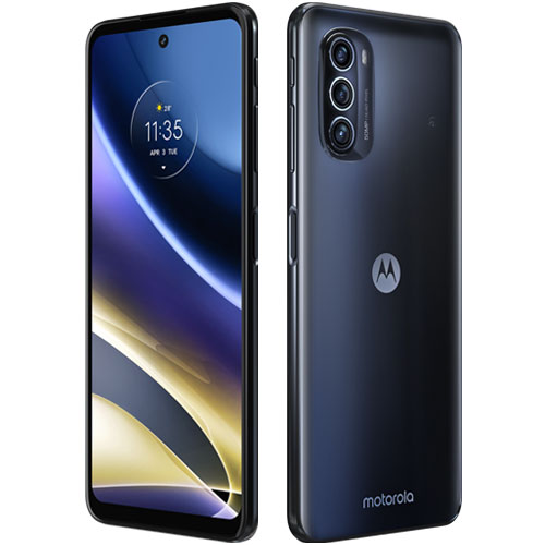 超美品 SIMフリー moto g52j 5G インクブラック