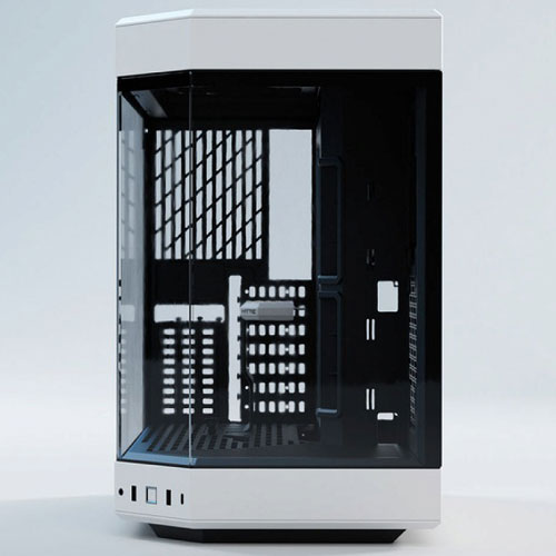 e-TREND｜HYTE Y60 White [E-ATX ピラーレス式パノラマガラス搭載 PC
