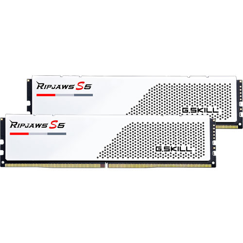 F5-5200J3636D32GX2-RS5W [Ripjaws S5 64GB (32GBx2) DDR5 5200MHz (PC5-41600) CL36-36-36-83 1.25V Wh]