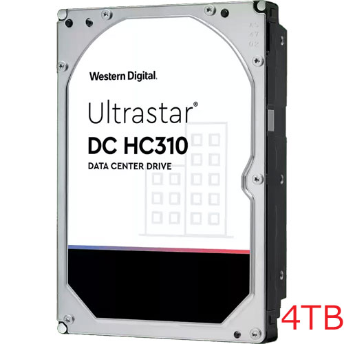 ウエスタンデジタル HUS726T4TALE6L4/JP [Ultrastar DC HC310 0B36040 (4TB 3.5インチ SATA 6G 7200rpm 256MB 512e SE)]