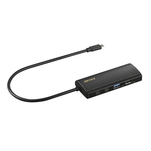 LUD-U3-CGHDBK [USB Type-Cドッキングステーション PD HDMI ブラック]