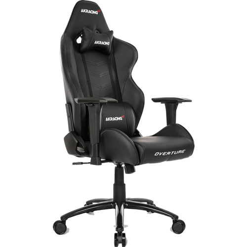 AKRacing OVERTURE-BLACK [Overture Gaming Chair (Black)]