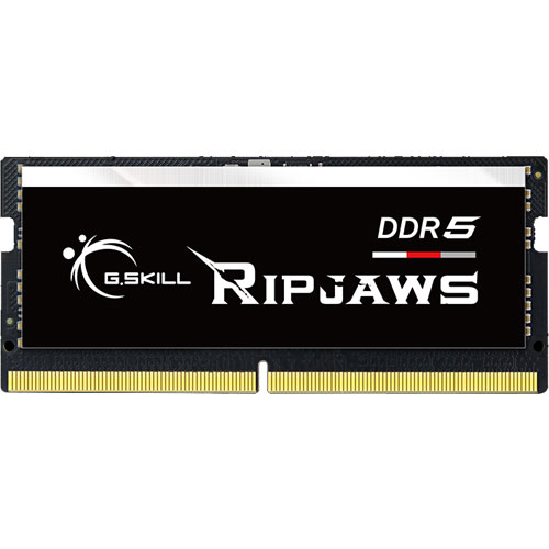 F5-4800S3838A32GX1-RS [Ripjaws SO-DIMM 32GB (32GBx1) DDR5 4800Mhz (PC5-38400) CL38-38-38-76 1.10V]