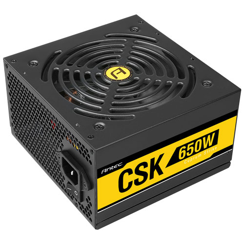 ANTEC CSK650 [ATX電源 80PLUS BRONZE認証 CUPRUM STRIKE 650W]