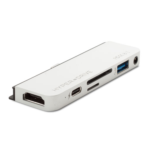 HYPER HP16176 [HyperDrive iPad 6-in-1 USB-C Hub シルバー]