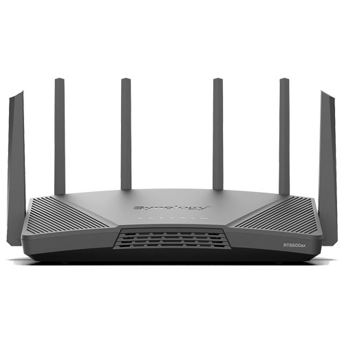 Synology RT6600ax [トライバンド Wi-Fi 6 ルータ VPN、Dual WAN、2.5GbE＋GbEｘ3、Layer4/7 HWアクセラレーション]