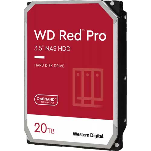 ウエスタンデジタル WD201KFGX [WD Red Pro（20TB 3.5インチ SATA 6G 7200rpm 512MB）]